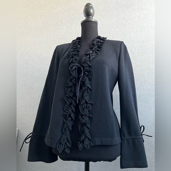 St. John Collection Jackets & Blazers - St. John Evening - Tie Front Jacket - Size 6 -